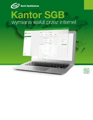 Wymiana walut przez Internet Kantor SGB