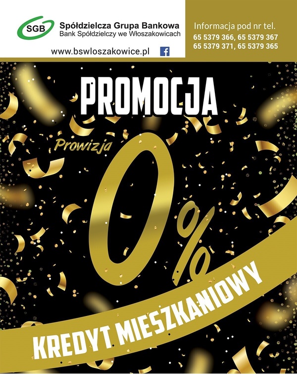 Promocja kredytu mieszkaniowego - PRZEDŁUŻAMY PROMOCJĘ