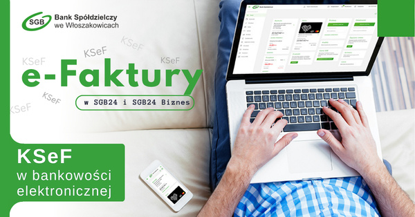 KSeF w SGB24 i SGB24 Biznes – połącz się łatwo z bankowością internetową